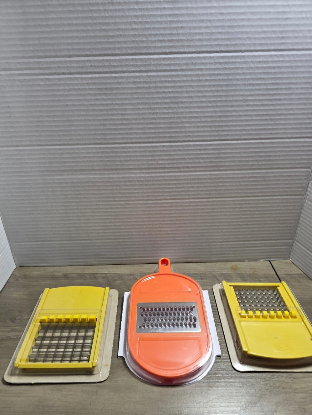 3 Cook Essentials Electric Mandoline Replacement Slicer Insert Attachments.